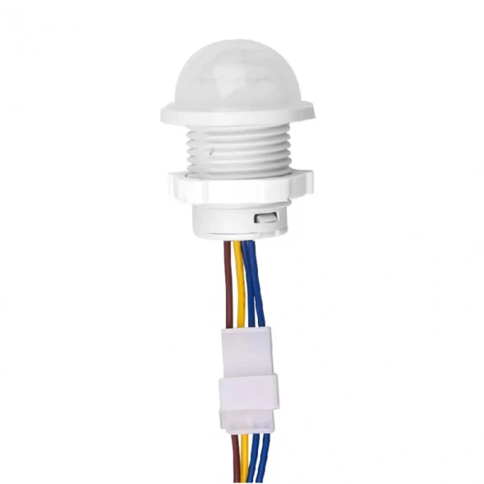 220v Pır Hareket Sensörü 25cm Kablolu Led Lamba Tavan Işık