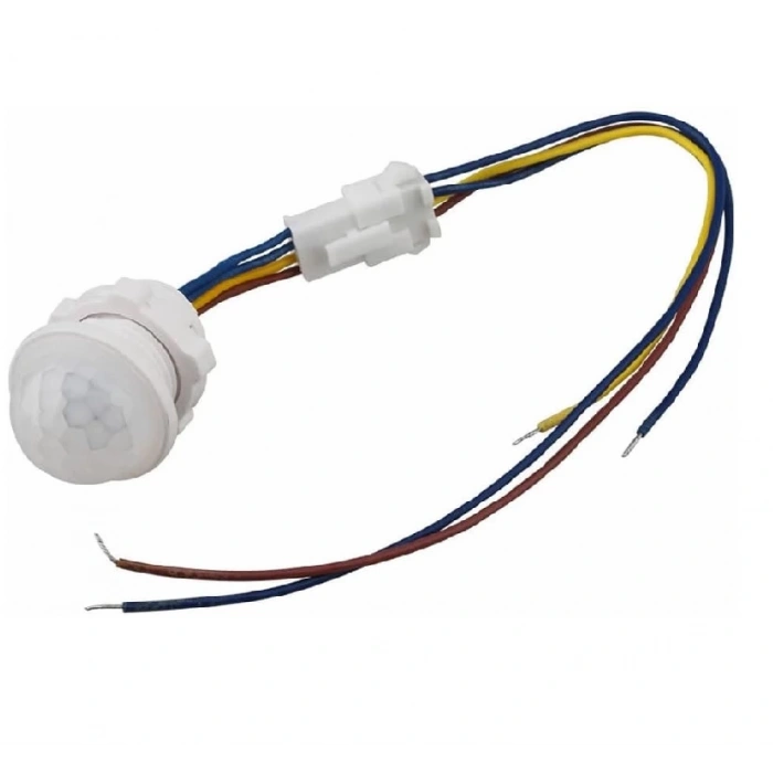 220v Pır Hareket Sensörü 25cm Kablolu Led Lamba Tavan Işık