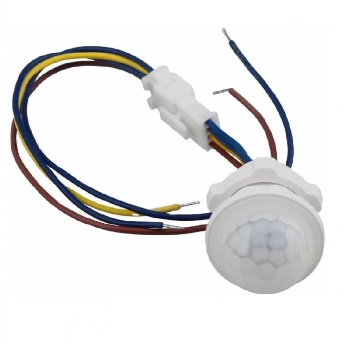 220v Pır Hareket Sensörü 25cm Kablolu Led Lamba Tavan Işık