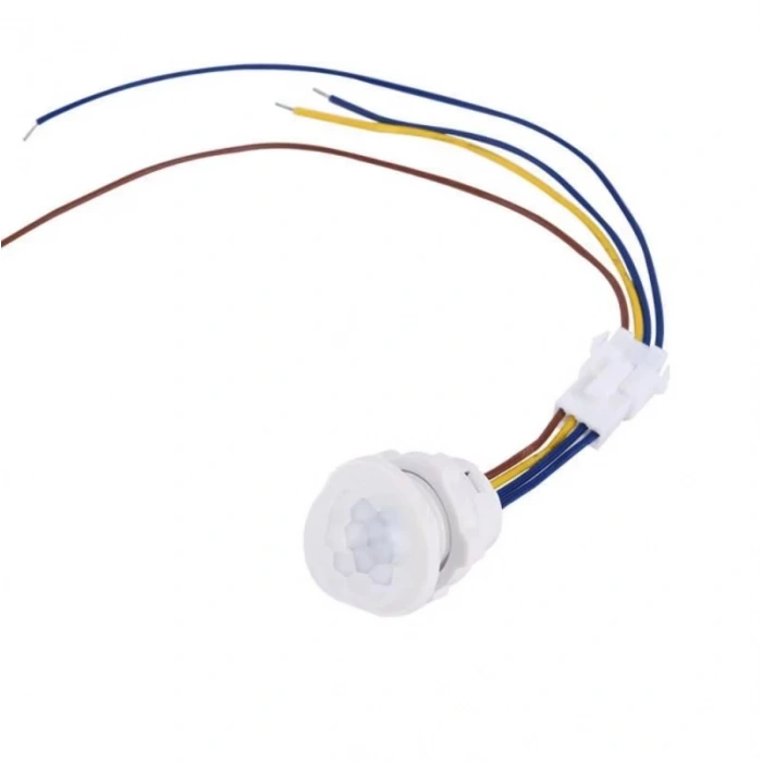 220v Pır Hareket Sensörü 25cm Kablolu Led Lamba Tavan Işık