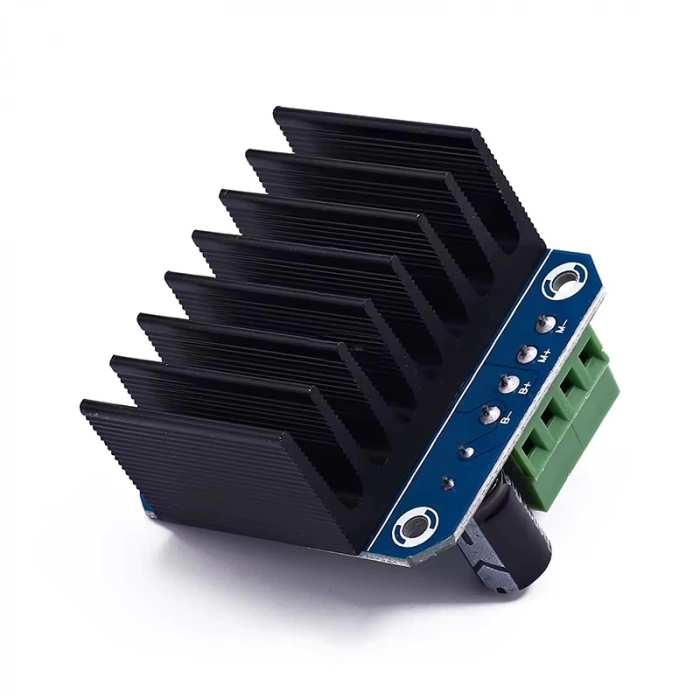24v 40a Çift Bts7960b Dc Motor Sürücü Modül Pwm H Köprü Yüksek Akım 43a Büyük Soğutucu Selenoid