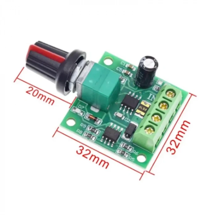2A DC 15V Motor Pwm Hız Kontrol Devresi