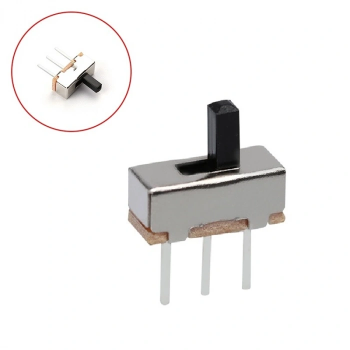 3 Pin On-off Sürgülü Anahtar - Slide Switch - 5 Adet