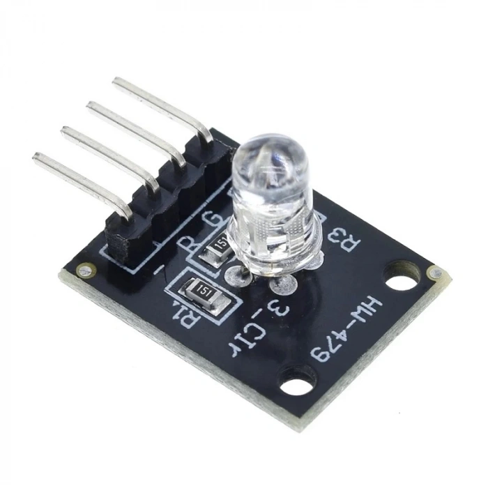 3 Renkli Rgb Led Modülü - 5 Mm Rgb Led