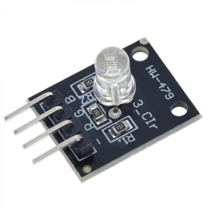 3 Renkli Rgb Led Modülü - 5 Mm Rgb Led