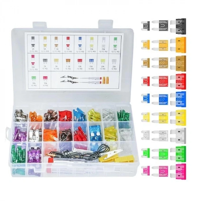 306 Parça Araç Sigorta Seti (Mini / Büyük Boy Bıçak Tip)