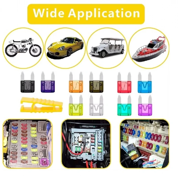 306 Parça Araç Sigorta Seti (Mini / Büyük Boy Bıçak Tip)