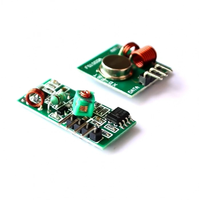 433Mhz RF Alıcı Verici Modül Çifti Kablosuz Haberleşme Kumanda