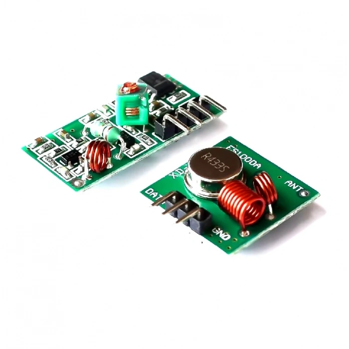 433Mhz RF Alıcı Verici Modül Çifti Kablosuz Haberleşme Kumanda