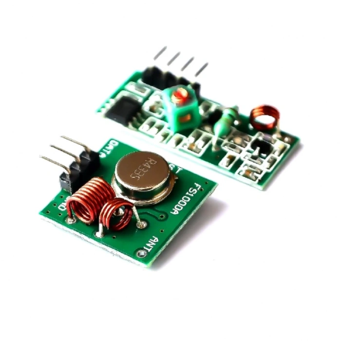 433Mhz RF Alıcı Verici Modül Çifti Kablosuz Haberleşme Kumanda