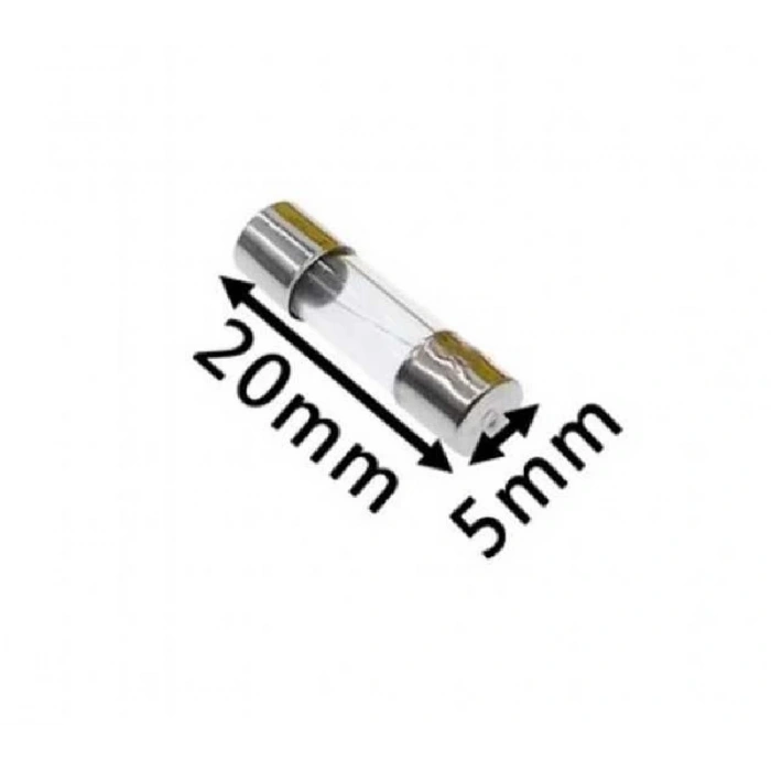 5x20mm Cam Sigorta Seti Kutulu - 100 Adet