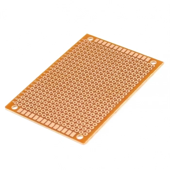 5X7CM Pertinaks Pcb Proto 10X24 432 Adet Bakır Delik Prototip Deney Kartı 2.54MM Pertenaks