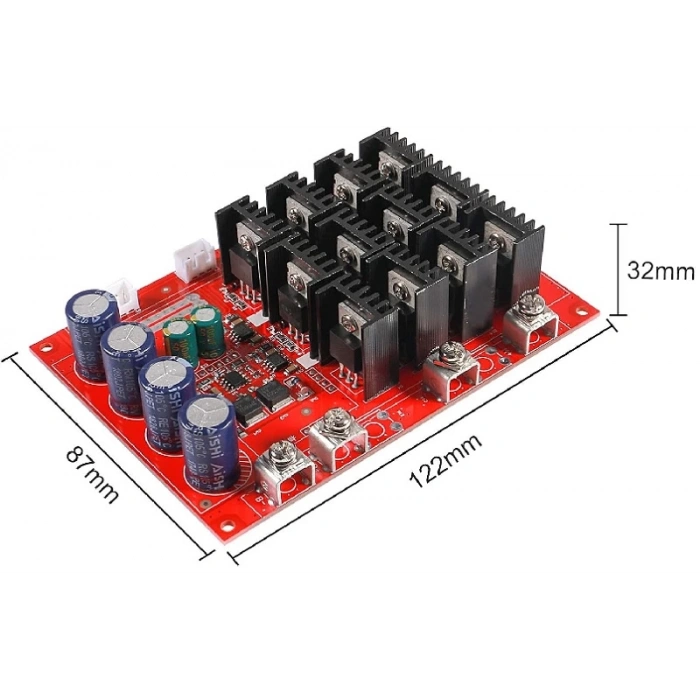 60A Motor Sürücü Hız Devresi 10V - 50V 3000W PWM 12V 24V 48V