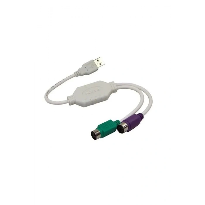 Usb To PS/2 Klavye Mouse Çevirici Kablo