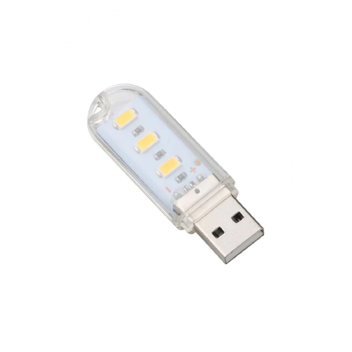 Taşınabilir Mini USB 3 LED Gün Işığı Lamba 5730 SMD Stick Led