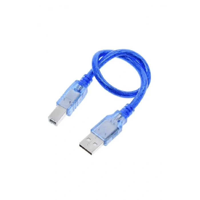 Arduino Uno - Mega Usb Kablo 30Cm Usb Yazıcı Kablosu