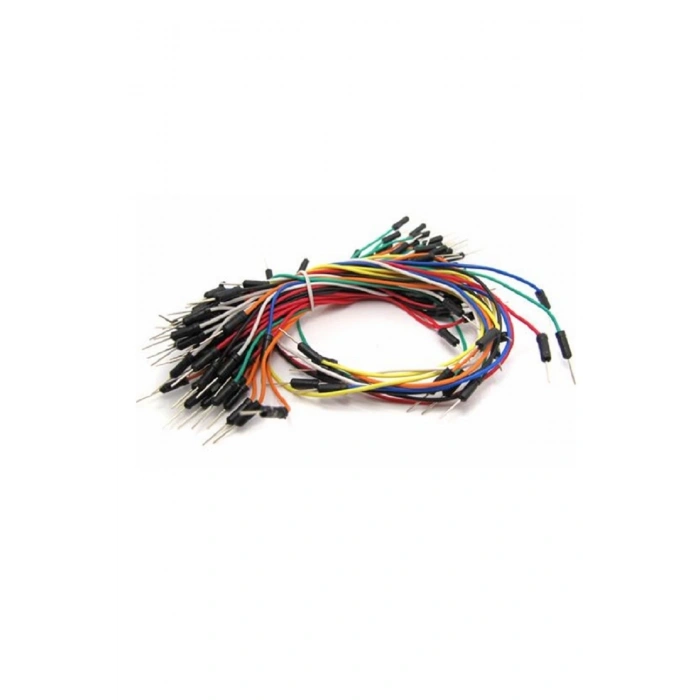 65li Erkek-erkek Breadboard Jumper Kablo Seti
