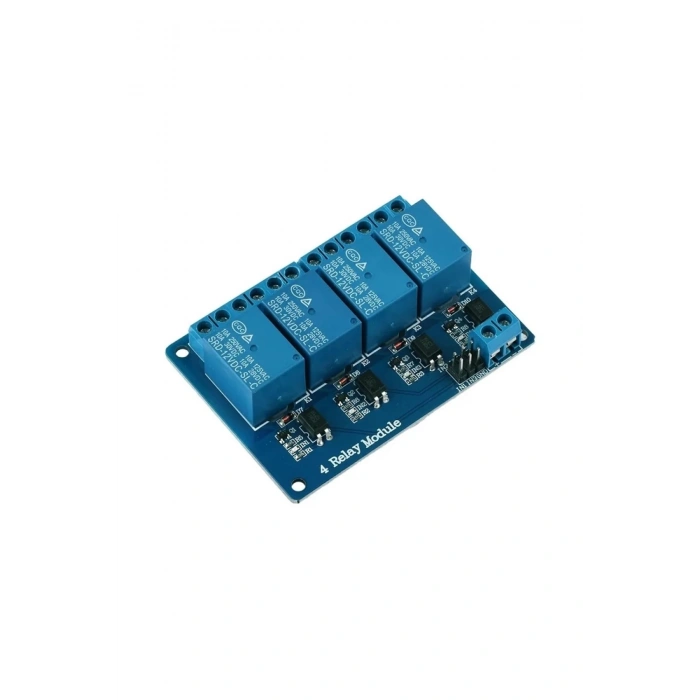 4 Kanal 12v Röle Modül - Ac 250v 10a