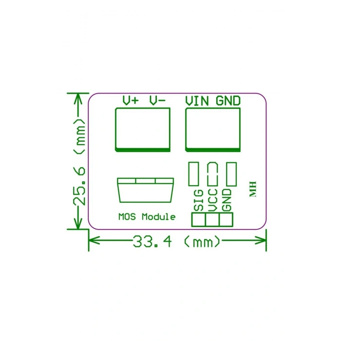 IRF520 Mosfet Sürücü Kartı