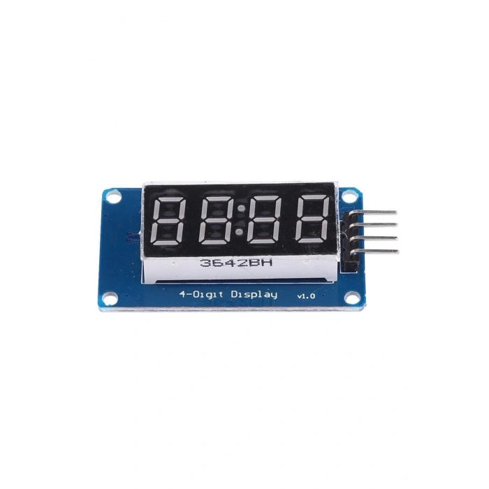 Tm1637 4 Hane 4 Digit Dijital Seri 7 Segment Ekran Saat Iıc