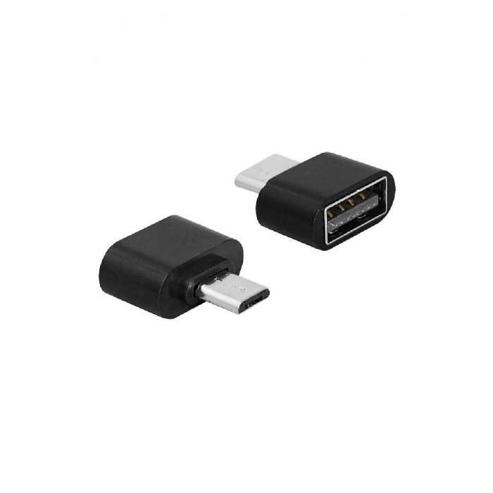 Mikro Usb Host Otg Dönüştürücü Çevirici Adaptör Siyah