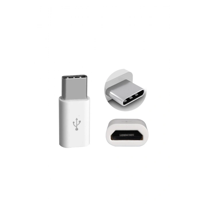 Usb 3.1 Type C To Mikro Usb Şarj Dönüştürücü Çevirici Adaptör Samsung Note 7 Lg G5 Gm5 Plus Mac