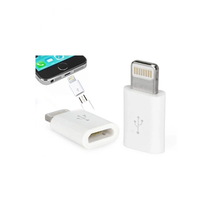 Mikro Usb To Iphone Çevirici Adaptör 8 Pin Iphone 5 5s 5e 6 6s 6 Plus 6s Plus 7 7plus