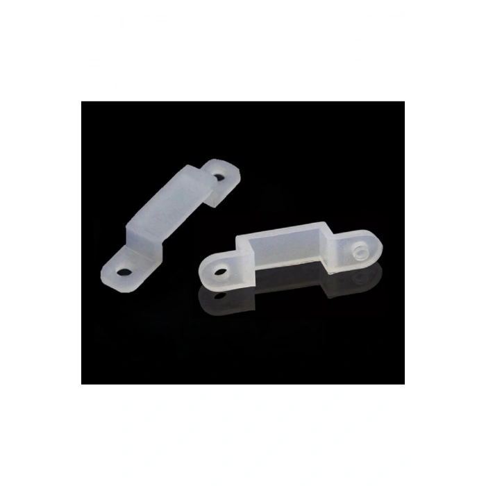 Şerit Led Sabitleme Aparatı 8-10mm Slikon - 10 Adet
