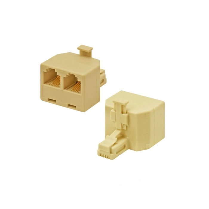 Rj11 Çoklayıcı Çoğaltıcı Splitter 1 Giriş 2 Çıkış