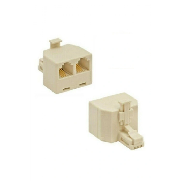 Rj11 Çoklayıcı Çoğaltıcı Splitter 1 Giriş 2 Çıkış