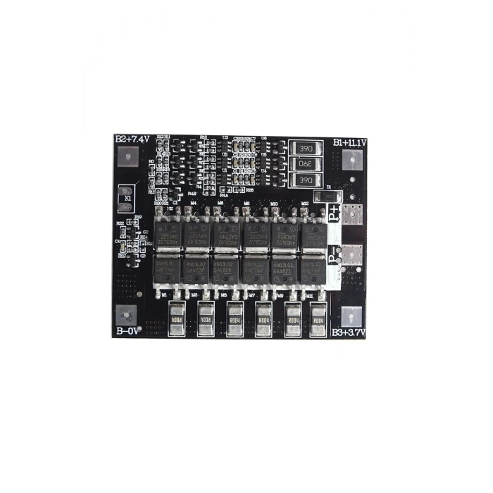 3S 50A Lityum Batarya Bms Balans Kartı - 18650 Pil Şarjı İçin