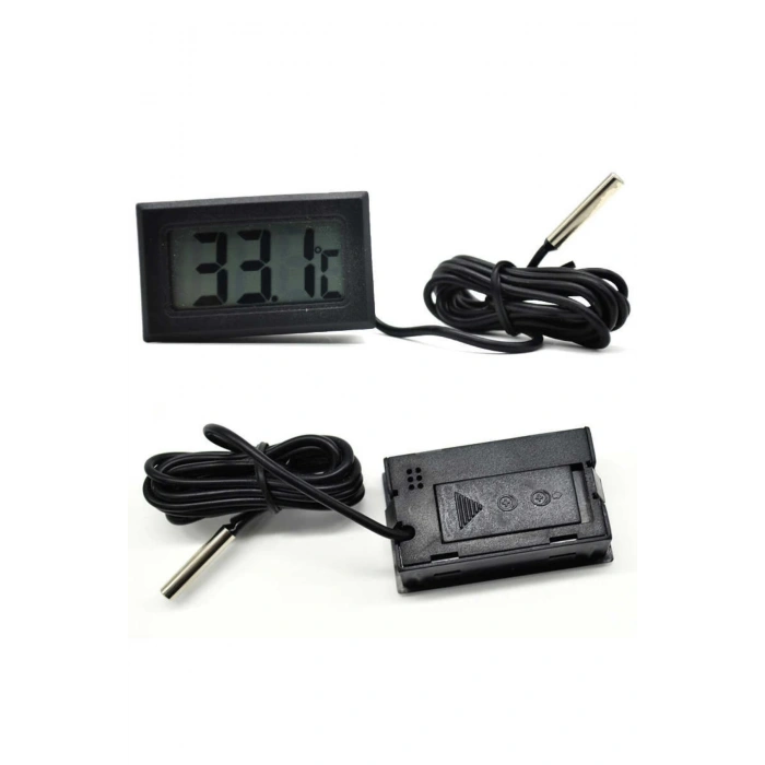 Sıcaklık Ölçer Problu Termometre Akvaryum Kuluçka Makinasi