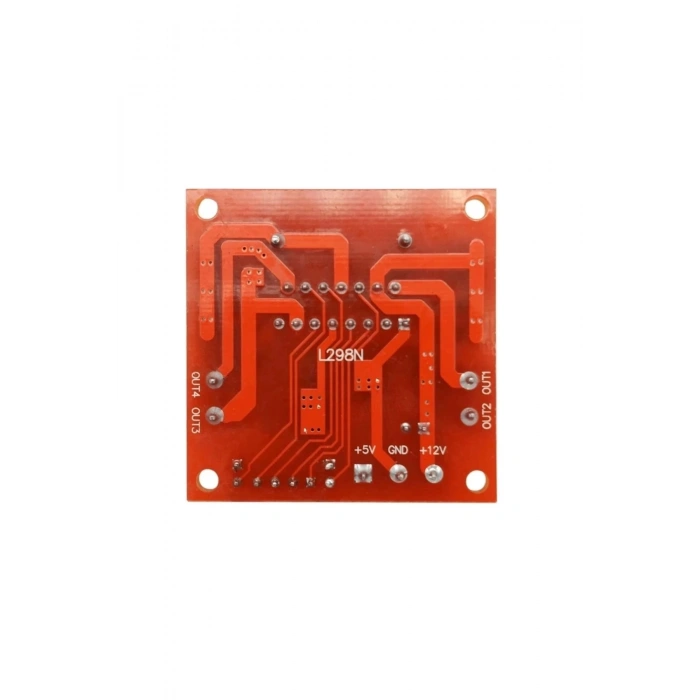 L298n Voltaj Regulatörlü Çift Motor Sürücü Kartı