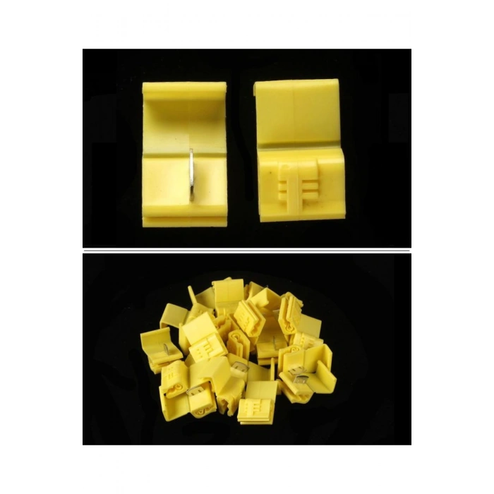 Kilitli Scotch Kablo Birleştirici - Sarı