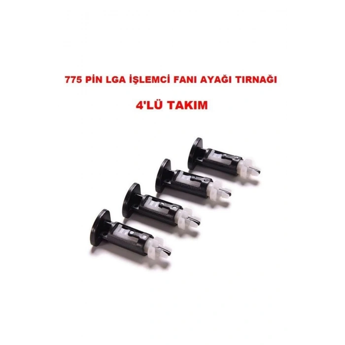 Lga 775 Pin Işlemci Fanı Ayağı Tırnağı 4lü Takım