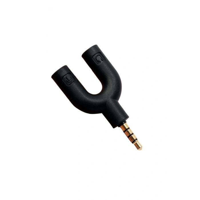 Mikrofon Kulaklık Birleştirici Adaptör Aparat