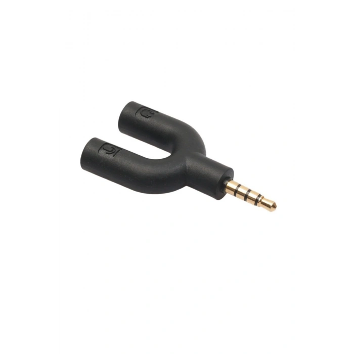 Mikrofon Kulaklık Birleştirici Adaptör Aparat