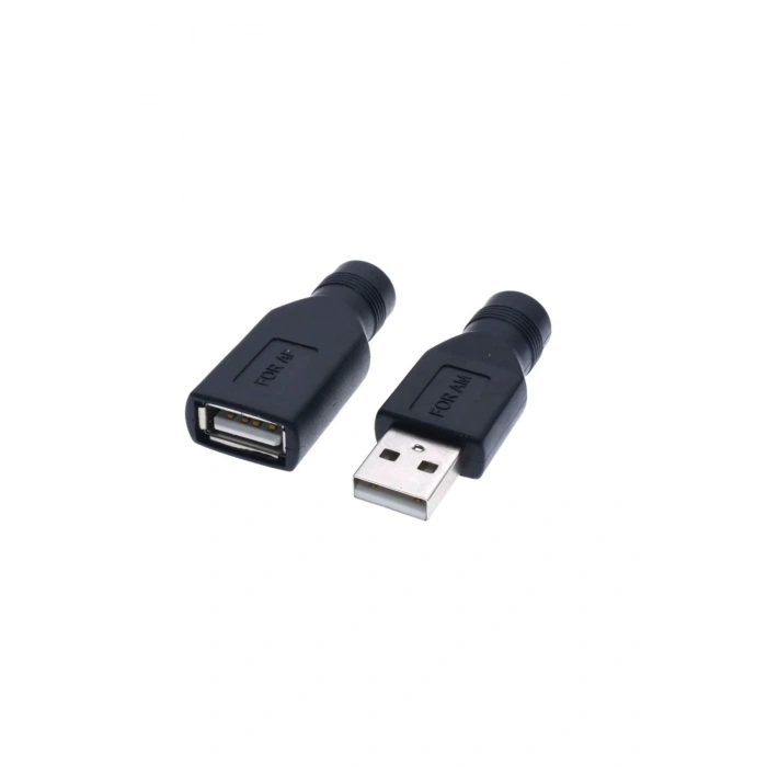 5.5*2.1mm Dişi To Usb 2.0 Erkek Soket Çevirici Power Adaptör Şarj Ucu