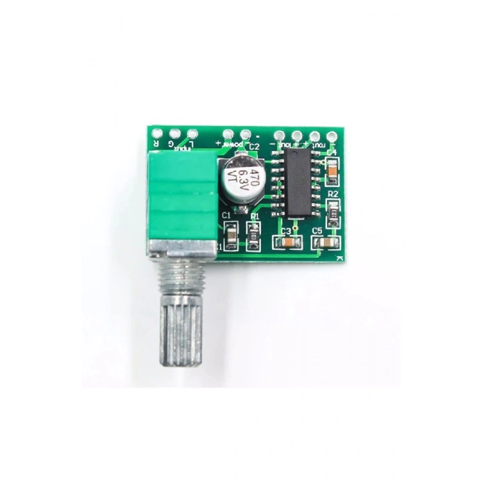 Ses Ayar Potlu Pam8403 5v Mini Ses Yükseltici Class D 2x3w Amfi