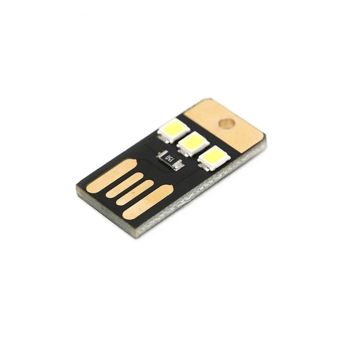 Usb Led Lamba Modülü Mini Çok İnce Led Işık Kamp Gece Lambası