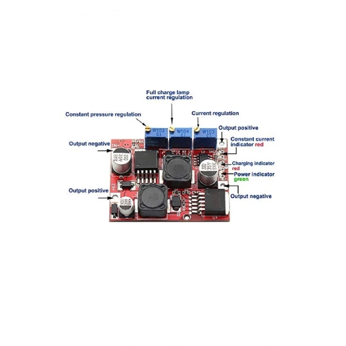 Dc-dc Ayarlı Voltaj Yükseltici-düşürücü Kartı (lm2577 + Lm2596)