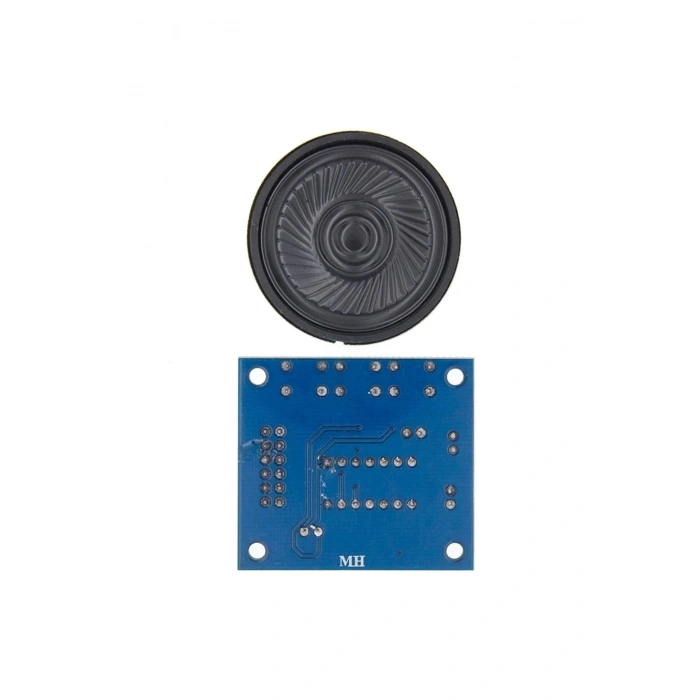 Isd1820-1 Ses Kayıt Ve Çalma Modülü (MİKROFONLU) Mini Hoparlör