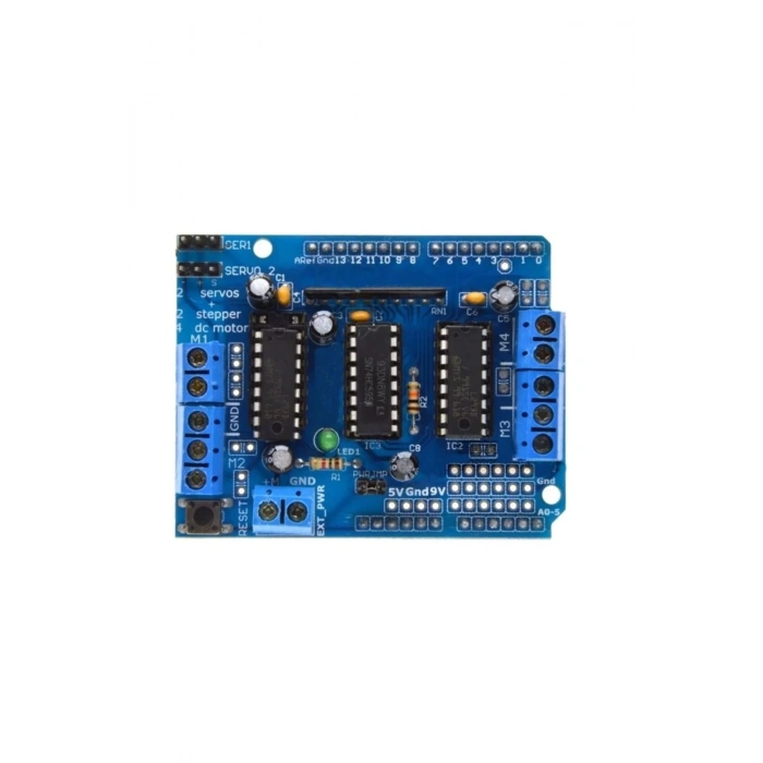 Arduino L293d Motor Sürücü Kart Shield
