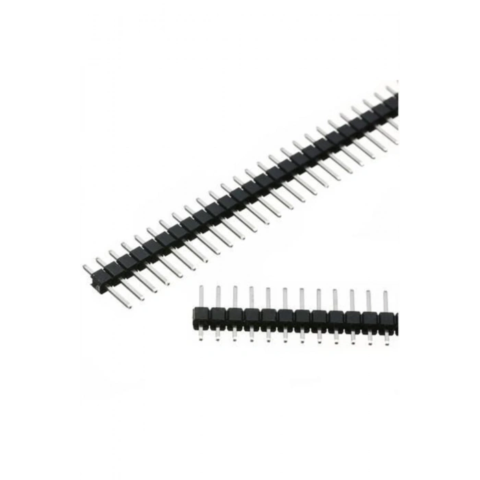 1x40 Erkek Header 40 Pin 2.54mm 180 Derece