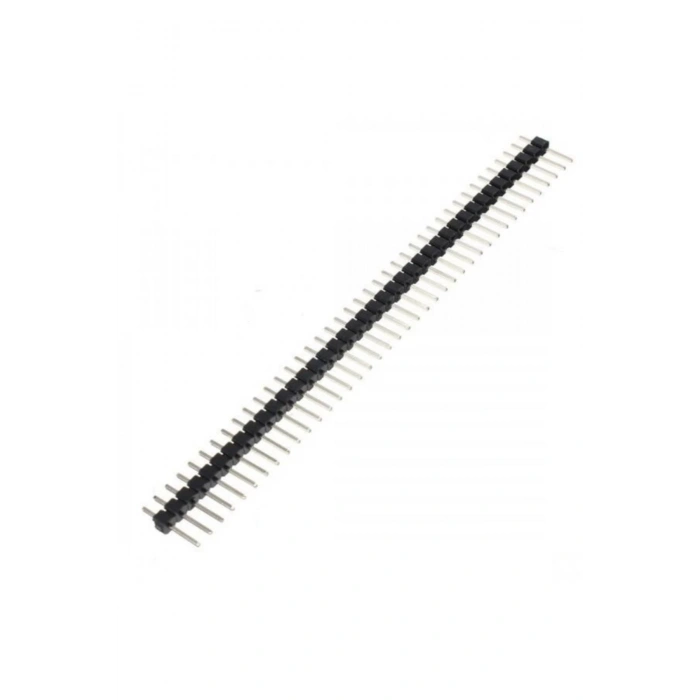 1x40 Erkek Header 40 Pin 2.54mm 180 Derece