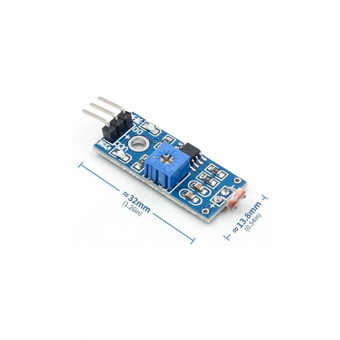 Arduino Ldr Işık Sensör Modülü - Fotosel Işık Sensör