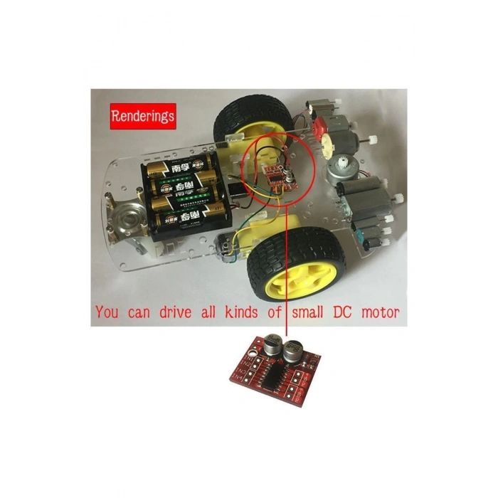 Mini L298N Motor Sürücü Modül