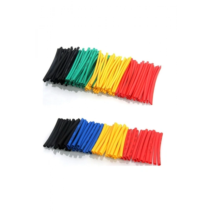 Isı Shrink Daralan Makaron Kablo Yalıtım Seti 328 Adet