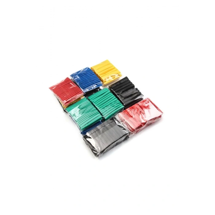 Isı Shrink Daralan Makaron Kablo Yalıtım Seti 328 Adet
