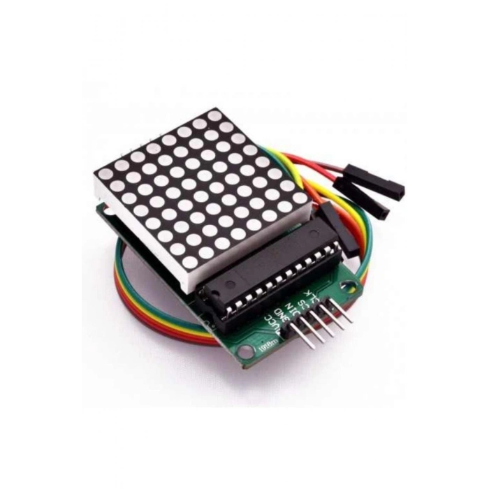 8x8 Dot Matrix Led Modül Max7219 Kırmızı Ortak Katot